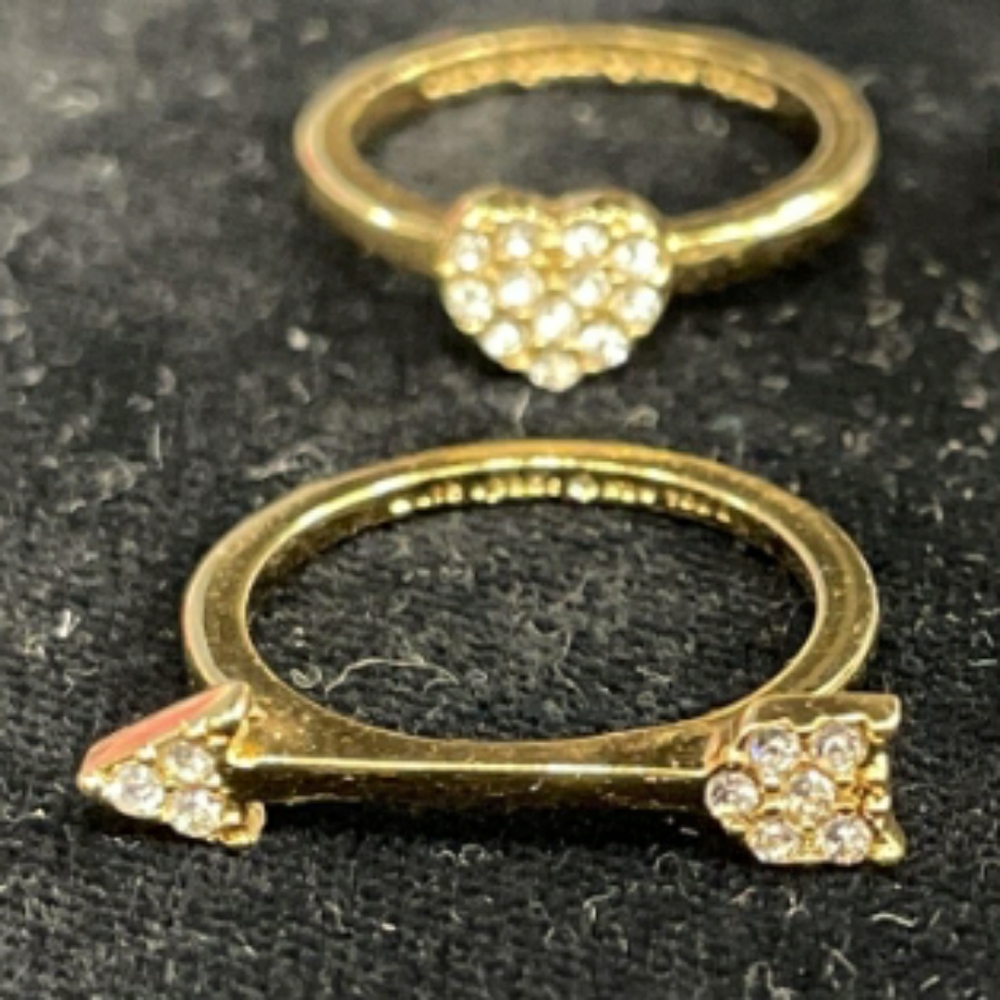 Kate Spade Gold Rings (2 Rings) - Picture 3 of 3